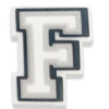 Black and white letter F