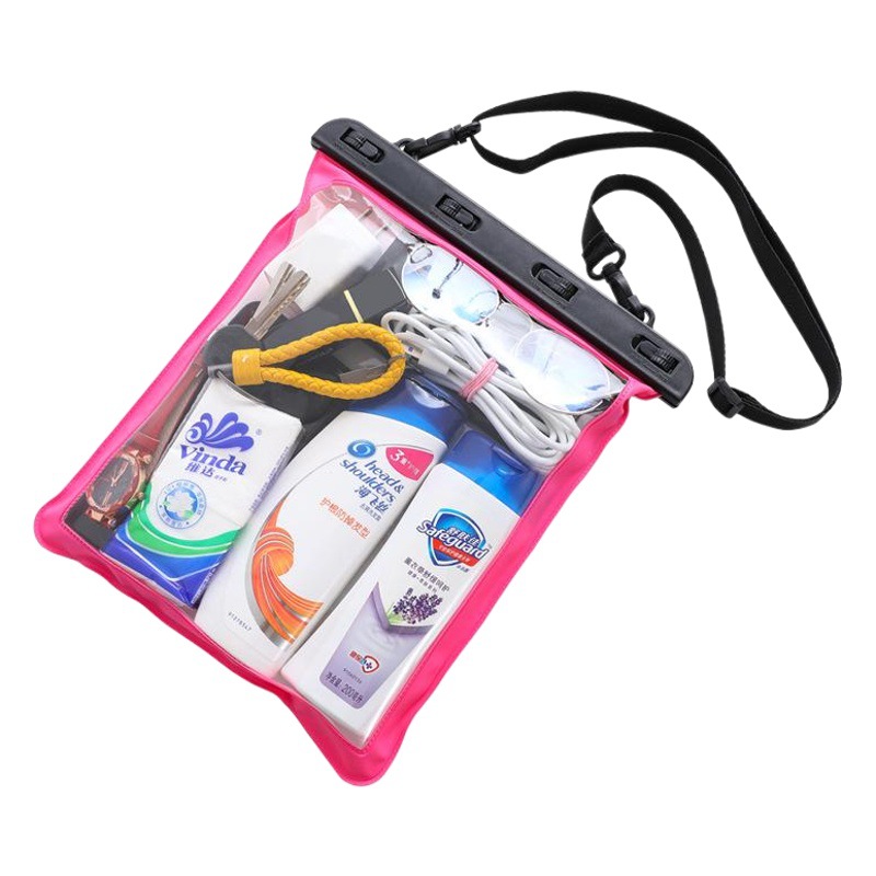 Amazon New Multi-purpose Shoulder Sundries Outdoor Transparent Waterproof Bag Beach Bag Mobile Phone Sundries Waterproof Bag