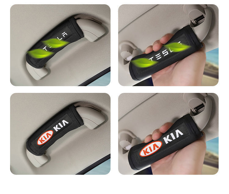 Car Roof Pull Gloves Car Universal Interior Door Handle Protective Cover Handle Cover Interior Trim Set