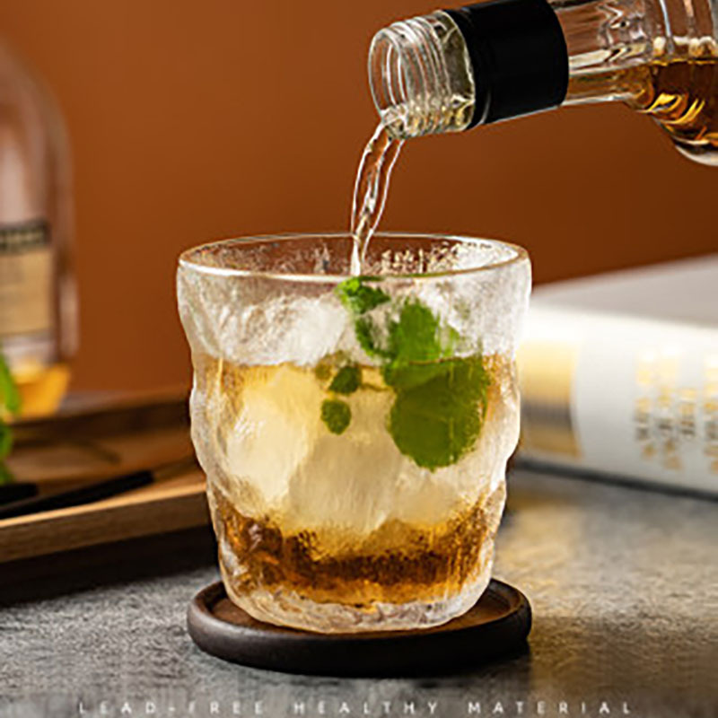 Nordic INS-style glacier frosted glass cups, water cups, simple design, suitable for women, milk cups, beer cups, juice cups, coffee cups