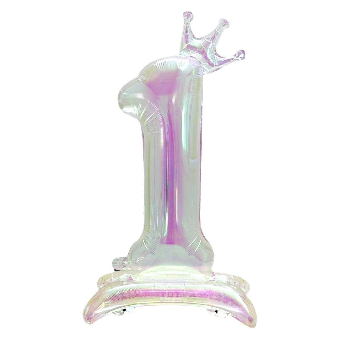 Transparent digital children's balloon
