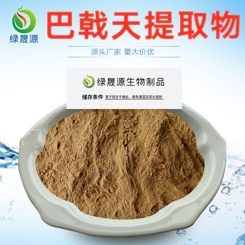 巴戟天提取物 30:1、50:1、10:1浓缩巴戟天粉 巴戟天皂甙 水溶性