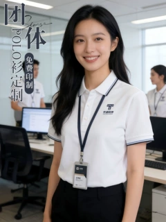 工作服polo衫定t恤短袖文化衫定公司企业员工团体工装印logo