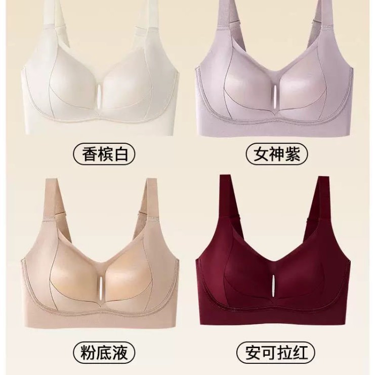Venta directa de fábrica comercio electrónico transfronterizo Sudeste de Asia Vietnam Tailandia damas sin costuras sujetador de recogida lateral cómodo