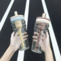 便携泡茶运动大容量吸管杯