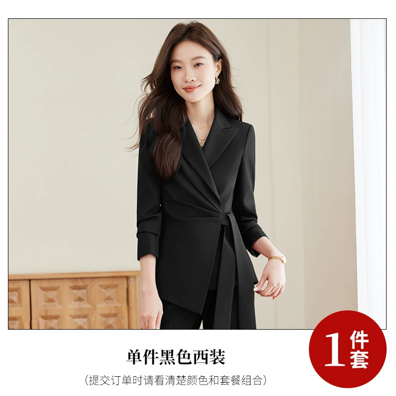 Elite fitted brace, classic suit jacket, set, bright catchy style