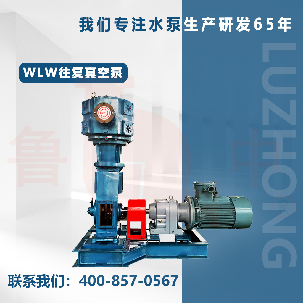 W、WL-100系列往复式真空泵 厂家供应品质保障淄博鲁中泵业