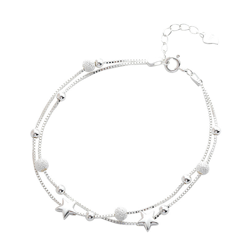 Minimalist Layered Bracelet Set, Stackable And Hypoallergenic_voghion.com