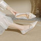 French style elegant women's shoes flat 2024 new fairy style Pearl bridesmaid single shoes mesh breathable gentle sandals for women