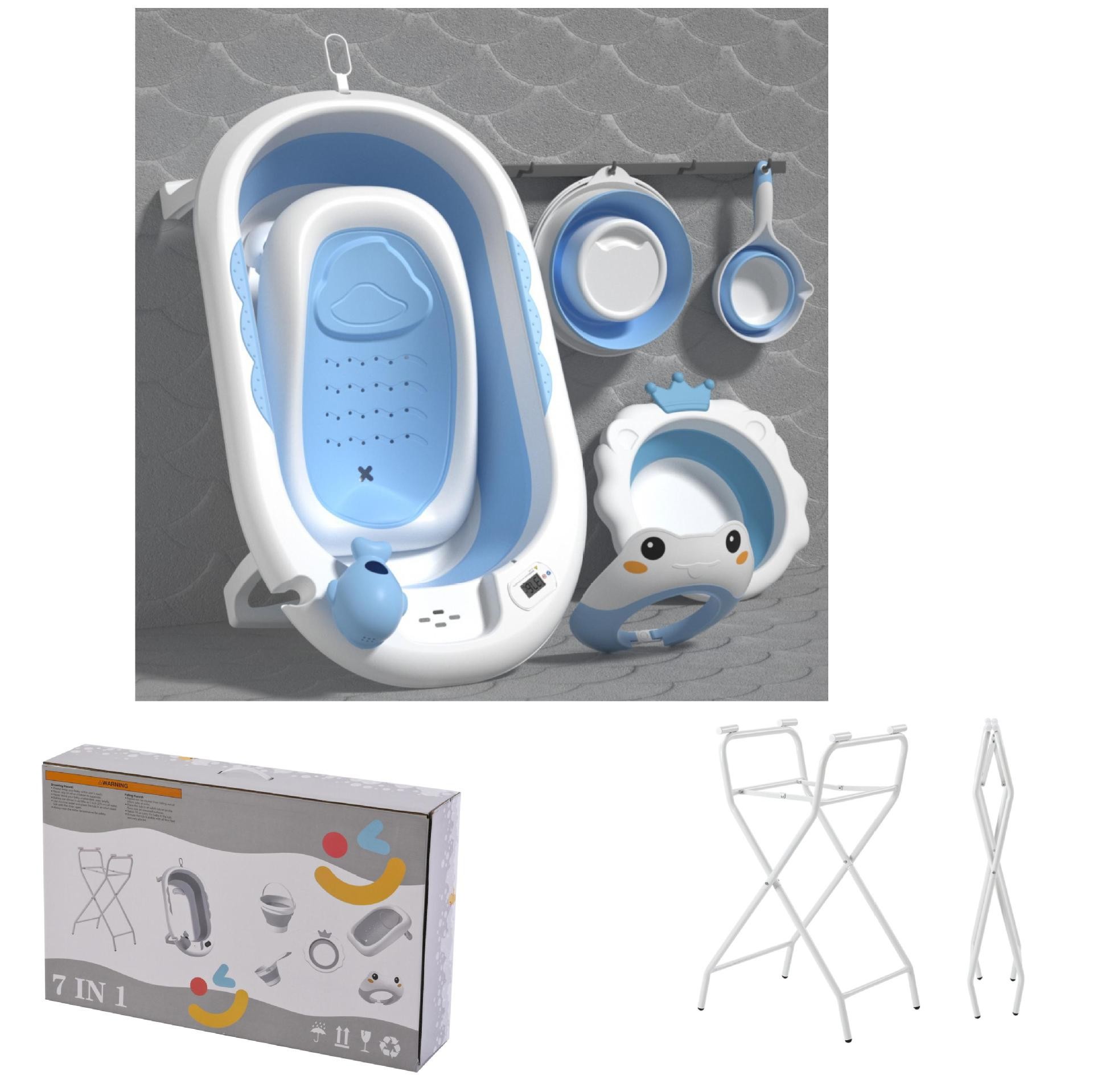 Juego de Bañera Plegable para Bebé de PP image 3
