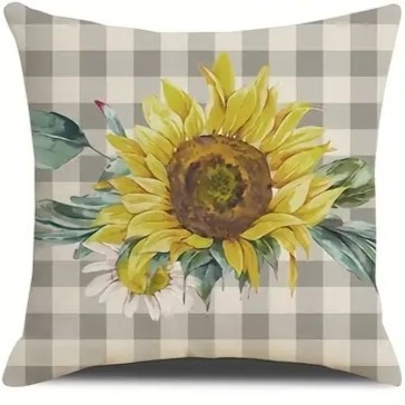 2024 estilo explosivo transfronterizo abeja festival flor linda funda de almohada Amazon lino impreso mesa de sala de estar bandera dormitorio image 22