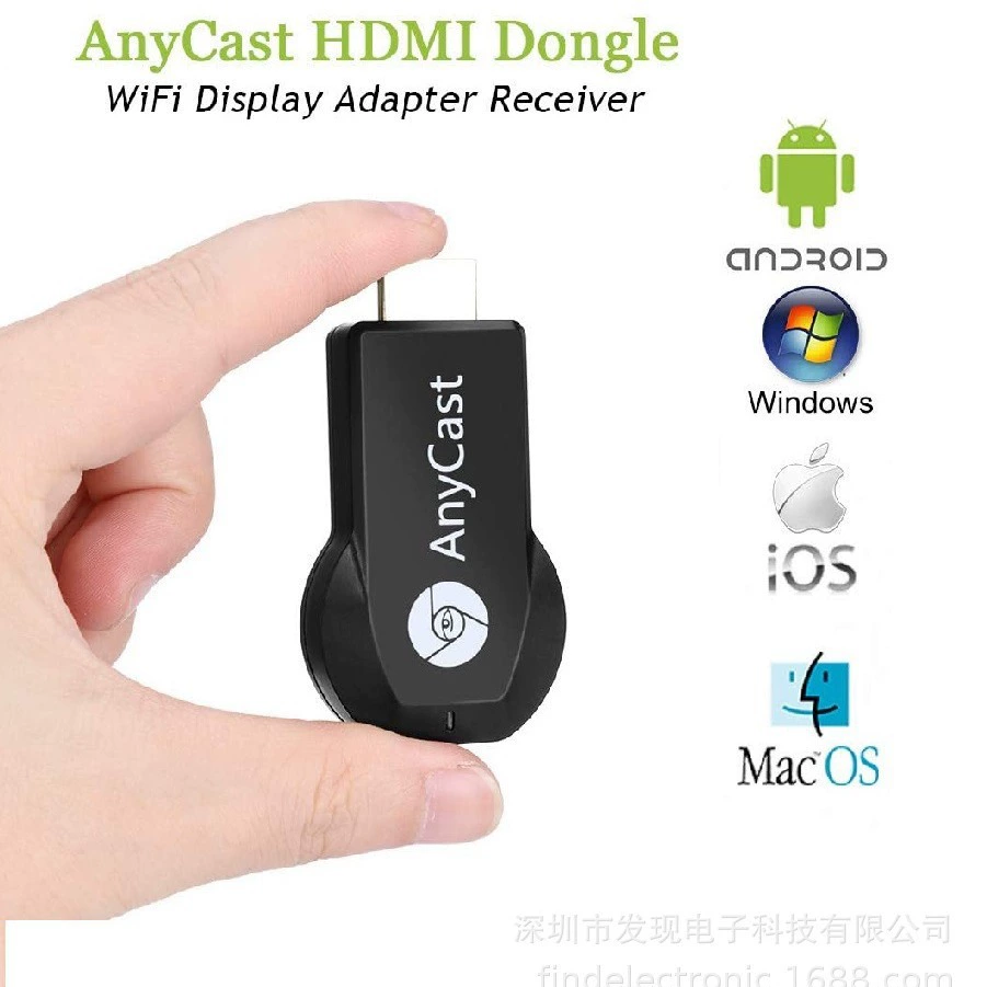Беспроводной HDMI без проблем экран Anycast M2/M4/M9 Plus HD Push Bao WiFi экран телефона