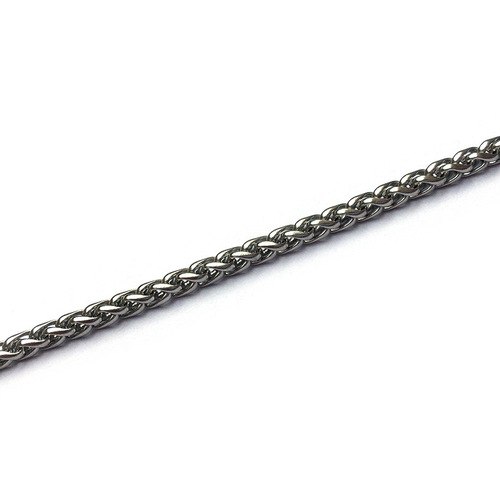 Wholesale flower basket chain keel chain customized stainless steel chain decoration chain hardware luggage chain metal hanging chain