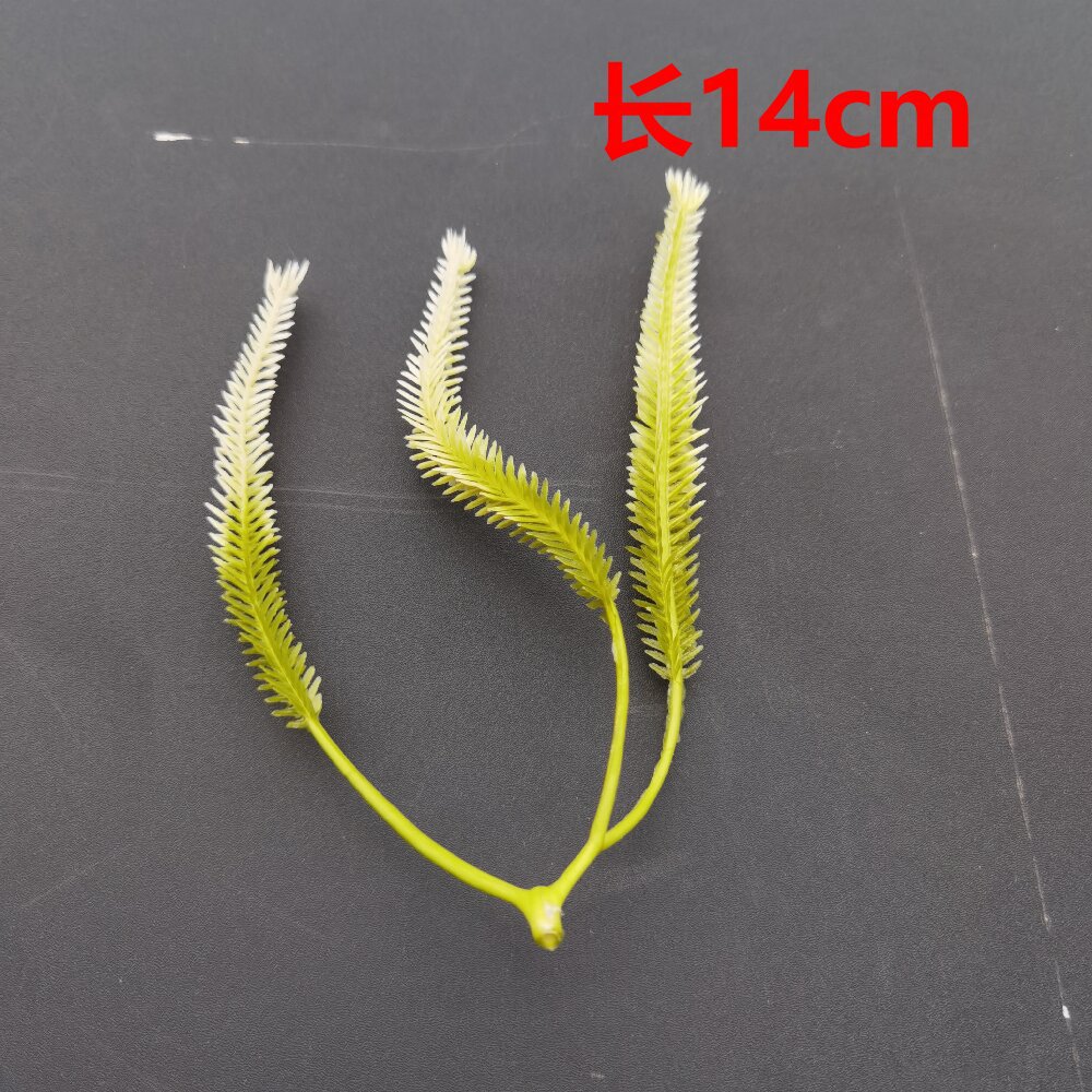 Imitación de hojas verdes hierba de agua hoja persa decoración de flores de boda pared flor de pecho accesorios de muñeca flores diy accesorios hechos a mano