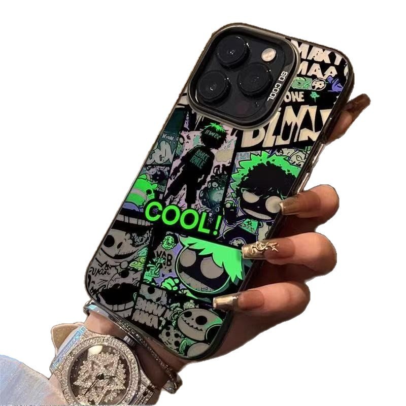 黑暗插画适用苹果17Promax手机壳iPhone16元气壳日韩15/14跨境13/|undefined