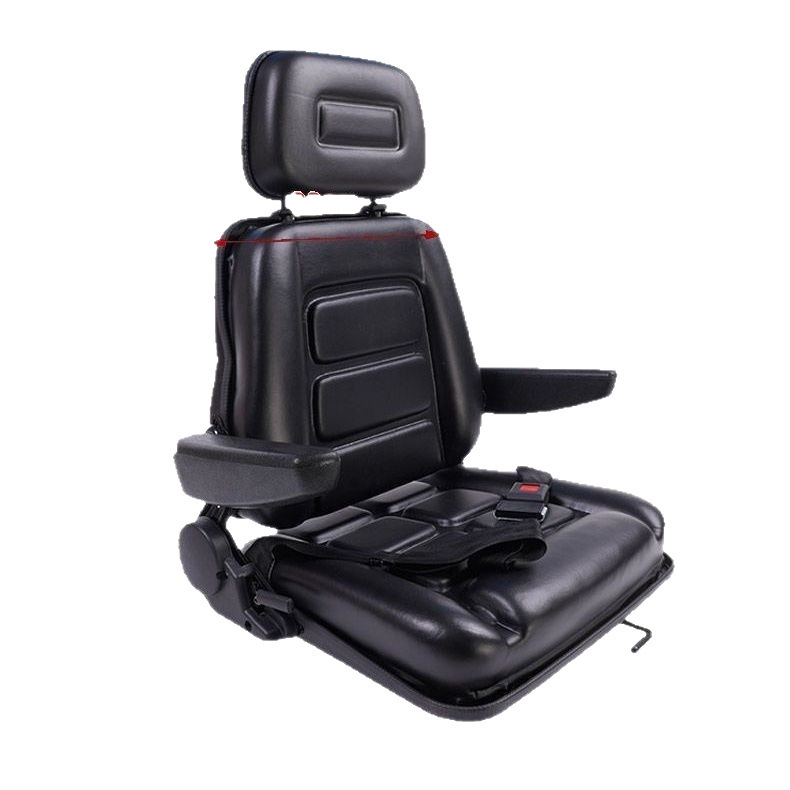 Manufacturer Produces Forklift Seats, Loader Seats, Three-Wheel Micro-Digging Universal Modified Comfortable Shock-Absorbing Seats for Cross-Border Sales