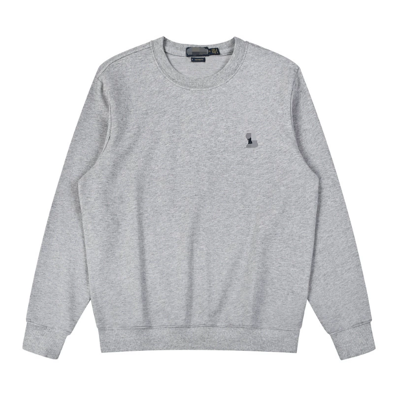 Мужская футболка-поло Paul из чистого хлопка, тонкая, с круглым вырезом, однотонная, с простой вышивкой, облегающая, универсальная, с длинным рукавом.