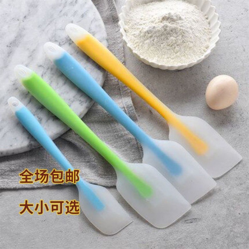 Scraper Baking Asanas silica gel cream rubber Blade The stirring rod Large trumpet One piece wholesale