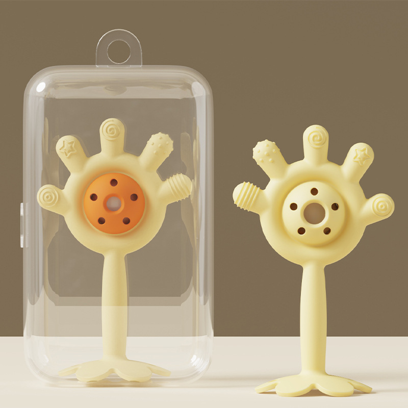 Palm rattle tooth gum [ginger] storage box