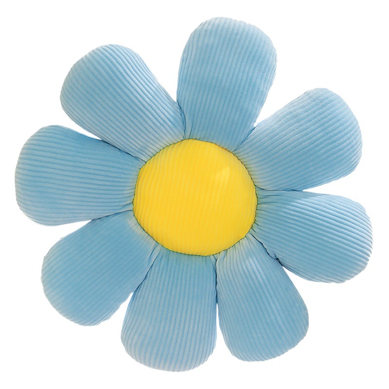 Girasol Butt cojín Daisy almohada cojín Oficina siesta silla cojín de dibujos animados pétalo Decoración