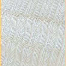 现货春秋细麦穗条针织提花面料  时装上衣毛线玩偶 250g弹力连衣