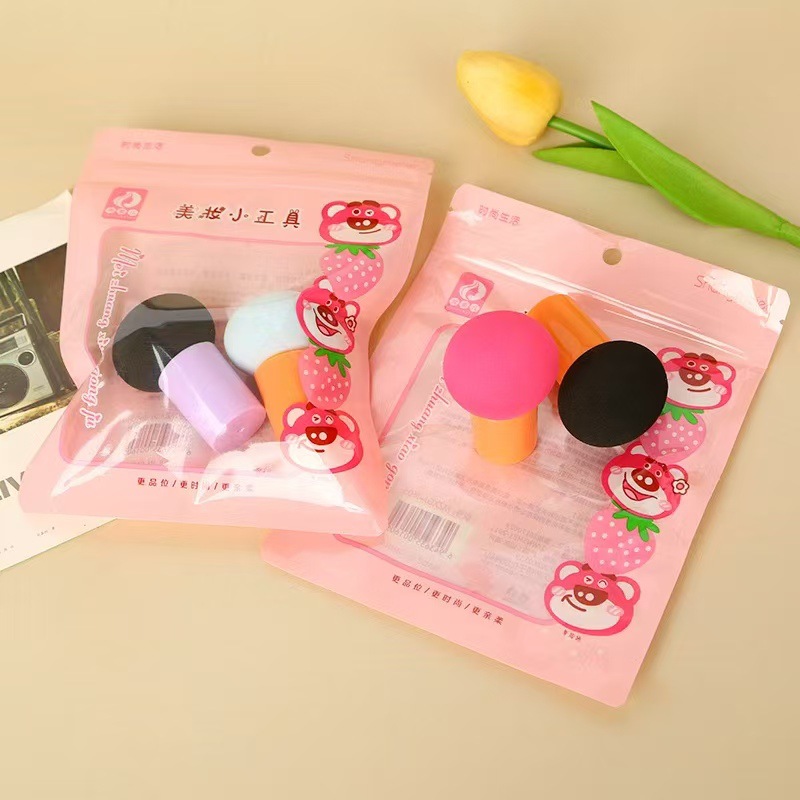 El nuevo polvo Shangmei 'er gota de agua polvo de algodón para el maquillaje ligero, ropa de vestir seco y húmedo, polvo de doble uso, cojín de aire