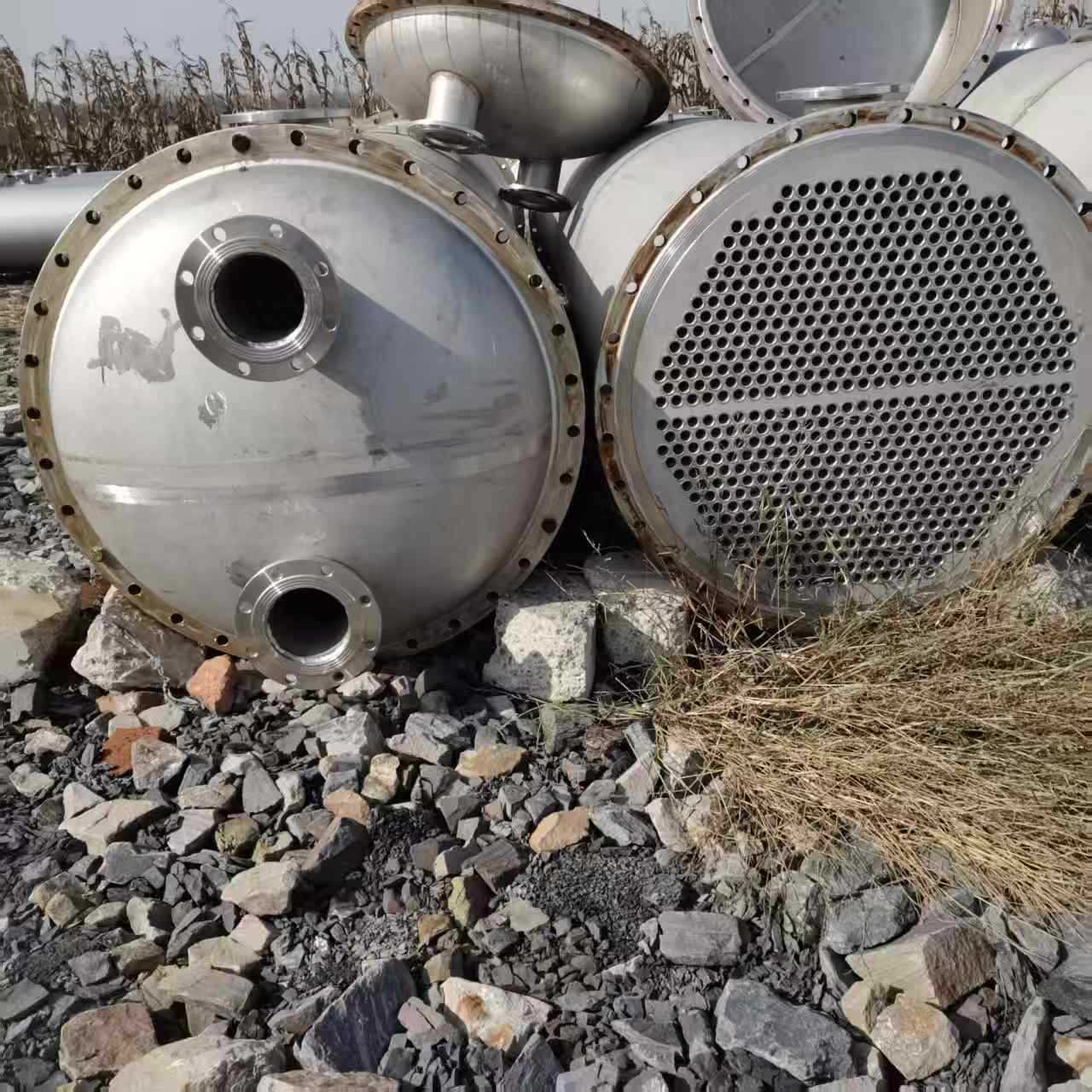 化工厂专用石墨换热设备 传热效率快30平方-80平方二手石墨冷凝器