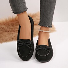 C 36829 Mary Jane Bow Flat Shoes ������ƽ�׵�Ь �羳ŷ��