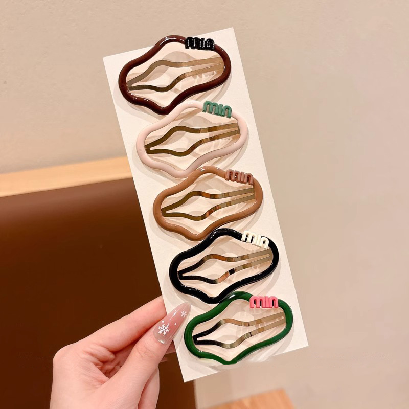 Niños dulces y lindos nubes clips bang niñas de alto valor facial clips de cabello rotos niñas frente lateral clips bb clips