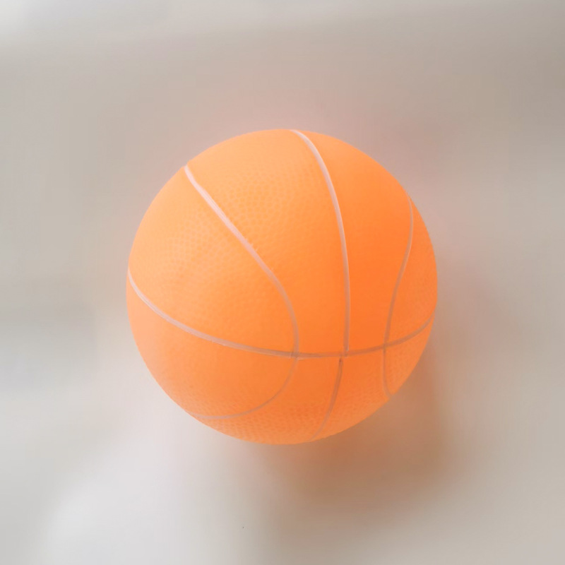 Pvc果物の小さいバスケットボールのゴムはボールをたたいて子供の空気を入れます。|undefined