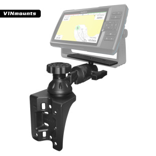 Sea Fishing Yacht Wall-Mounted Fish Finder Multi-Angle Adjustable Swing Arm Bracket Garmin Fish Finder Universal Ball Head Bracket