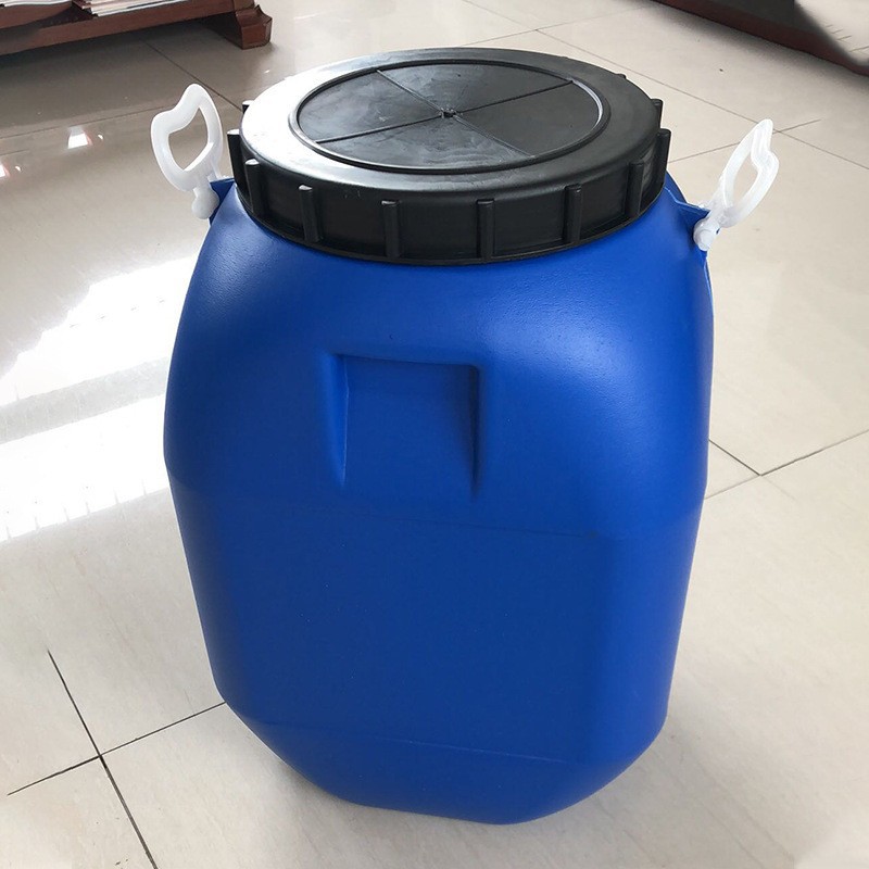 现货供应50升塑料桶hdpe50kg化工桶开口大白方型水泥塑料瓶涂料