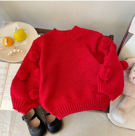 Winter, Spring, Autumn Season Elegant Princess Solid Color Cotton Girls Clothing Sets