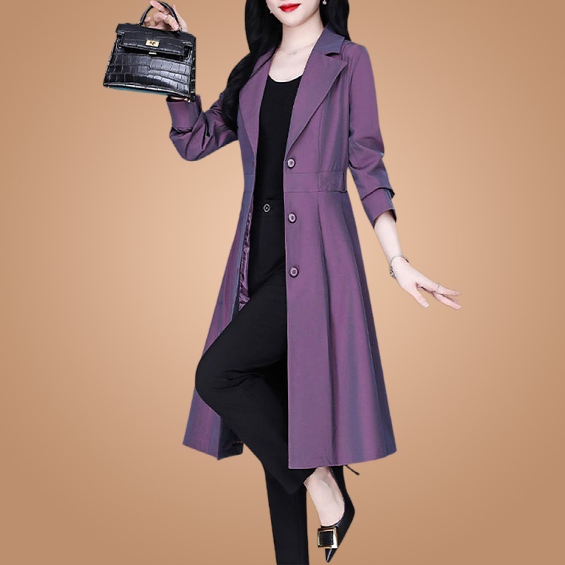 High-end Elegant New Elegant Fashionable Atmospheric Age-reducing Casual Waist Slimming 2024 New Autumn Women's Windbreaker