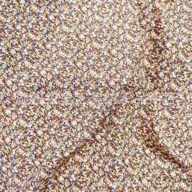 韩版全棉40支数码印花花布纯棉小碎花复古童装成人装箱包手工布料