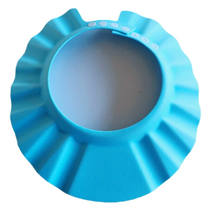 Регулируемая детская шапочка для мытья головы, детская шапочка для душа, шапочка для мытья головы младенцев, шапочка для купания толщиной 4 мм, защита для ушей, утолщенная