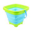 Foldable children's beach handheld bucket play in water for bath for boys and girls, toy