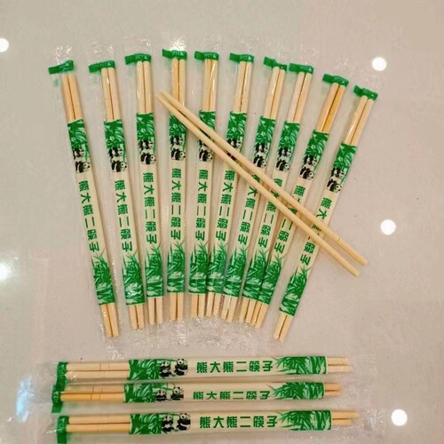Standalone packaging, 4.5 pairs of bamboo chopsticks, smooth without burrs, takeout packing, instant meal, home use, restaurant gathering, disposable chopsticks