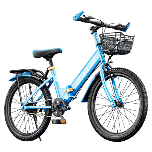 Mountain foldable bike for boys and girls, students aged 6-15 years, big children 18-20-22 inches, youth pedal bike