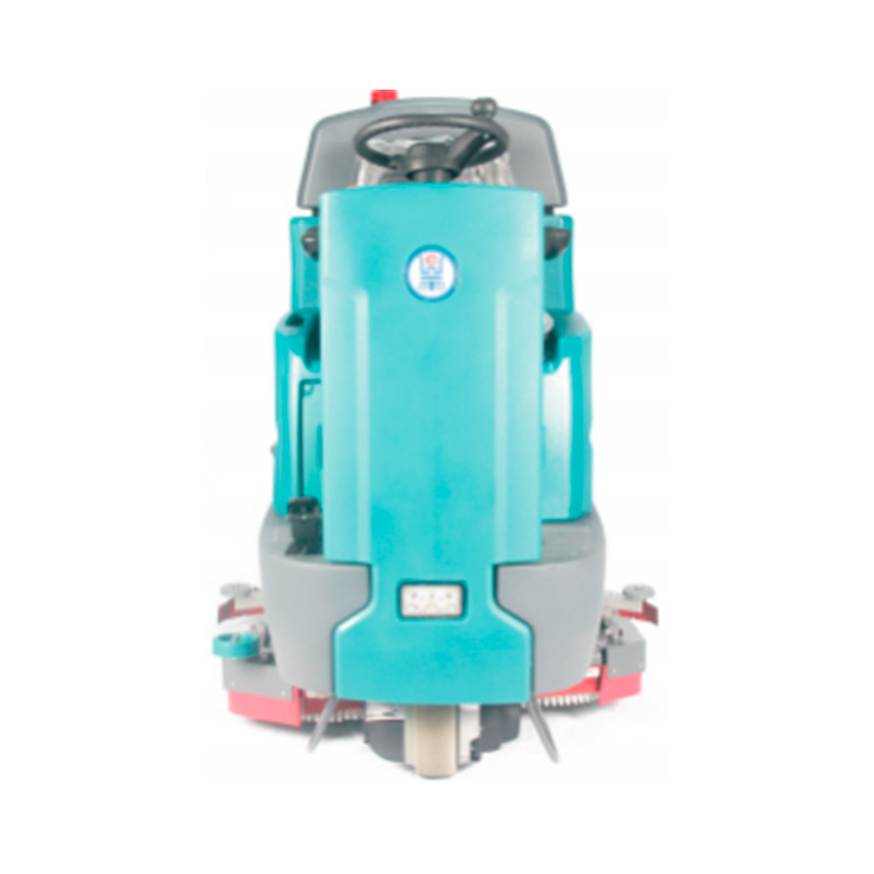 洁鼎D10中大型驾驶式双刷洗地机前驱适用于医院酒店机场高铁站