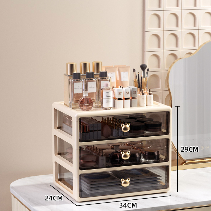 34 Wide Tea-Cream 3 Layers