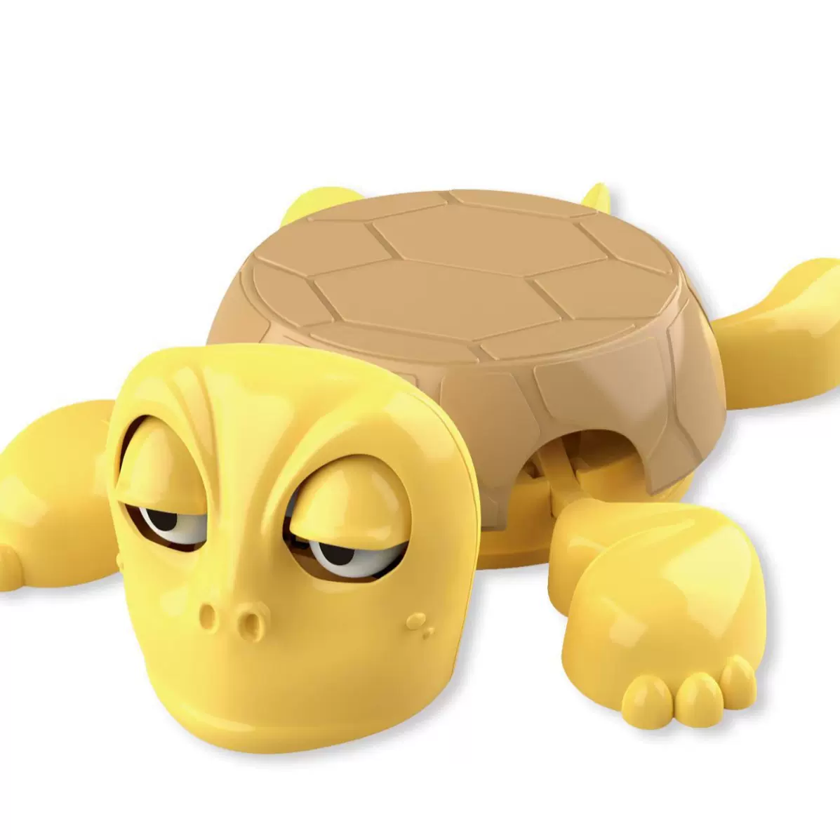 抖音同款乌龟王八杯垫创意搞笑趣味桌面摆件乌龟挤压瞪眼有趣解压