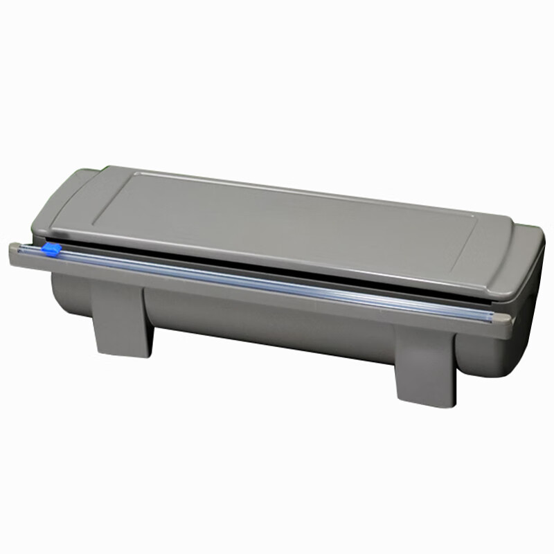 庄太太 商场超市蔬果打包封膜机保鲜膜包装机【002机器灰色带2条