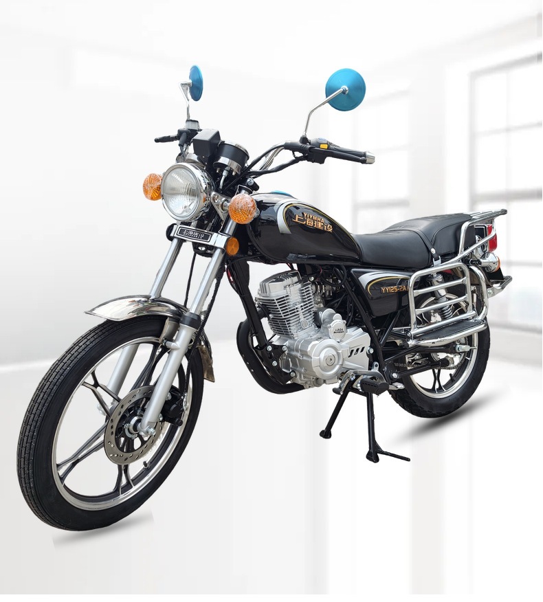 Cross-border Motorcycle: New GN125 150CC Jianshe Prince model, National IV standard, fuel-injected two-wheeled motorcycle