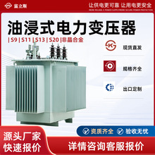 10KV油浸式变压器s11/s13户外柱上高压三相铜芯630KVA电力变压器