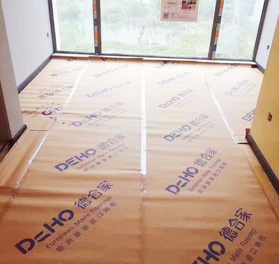 貨櫃鋪墊紙皮裝修鋪地板保護紙皮雙層瓦楞見坑牛皮紙反卷保護紙皮