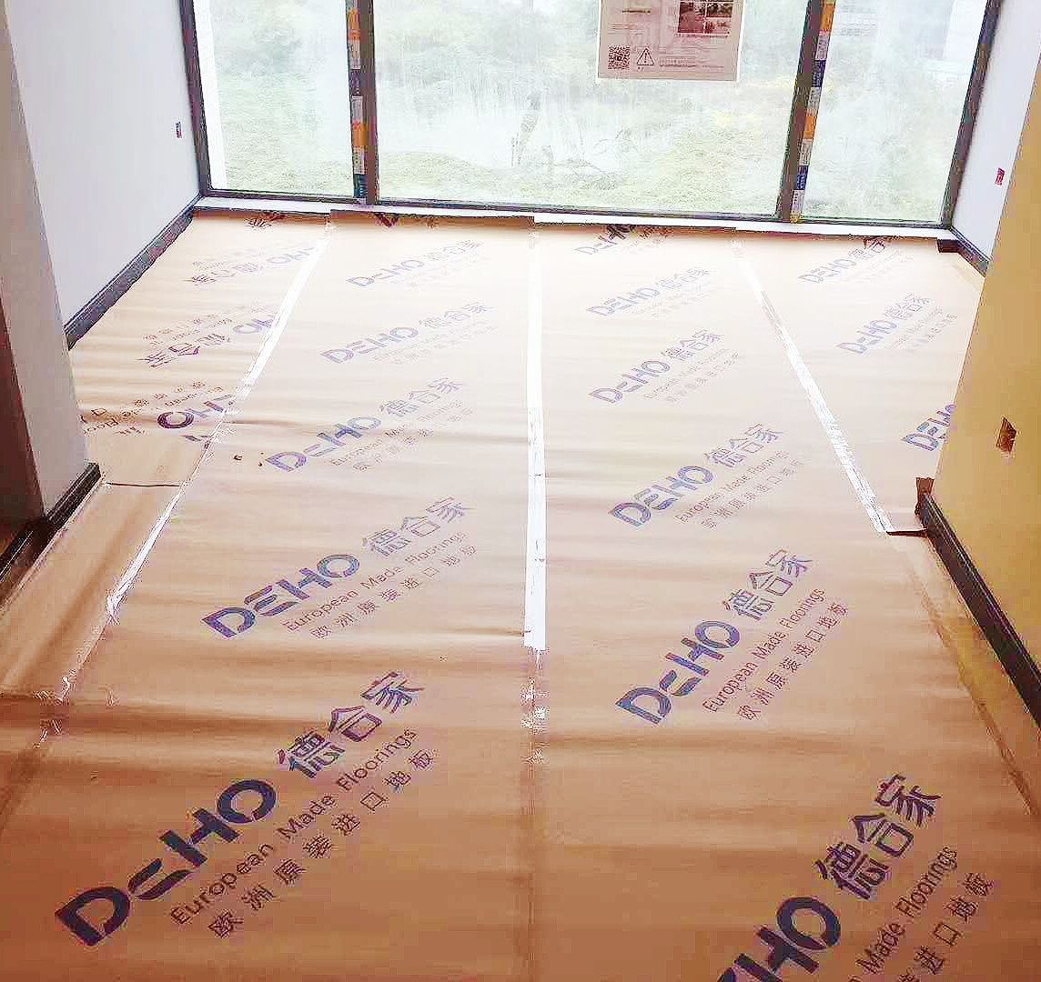 貨櫃鋪墊紙皮裝修鋪地板保護紙皮雙層瓦楞見坑牛皮紙反卷保護紙皮