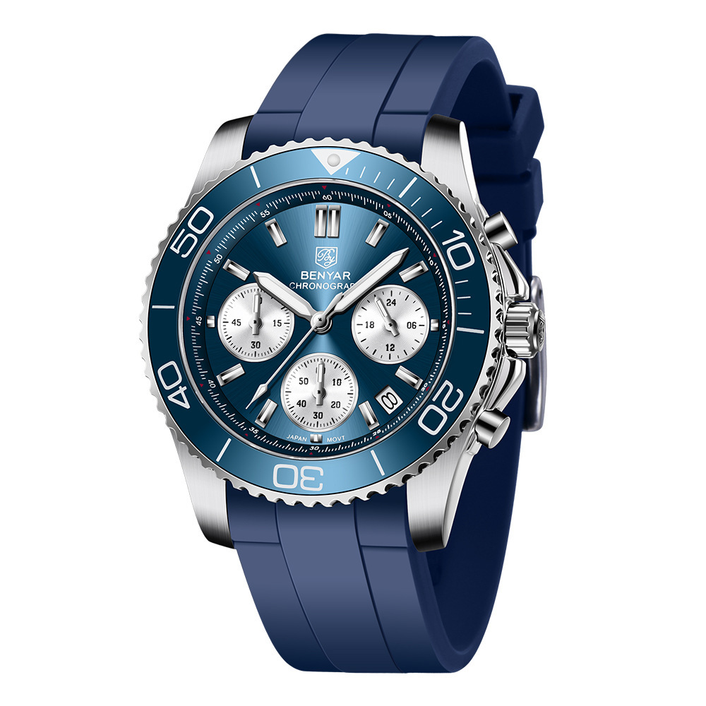 Cinta azul plata