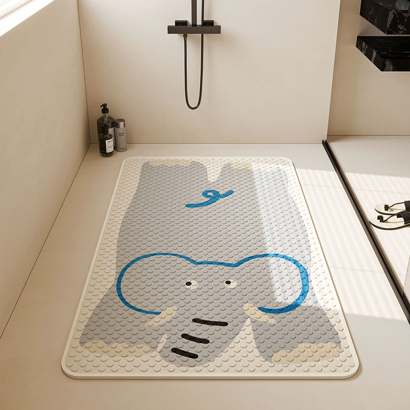 Papa Elephant A에는 검은색 선이 없습니다 - 흡입 컵 패드