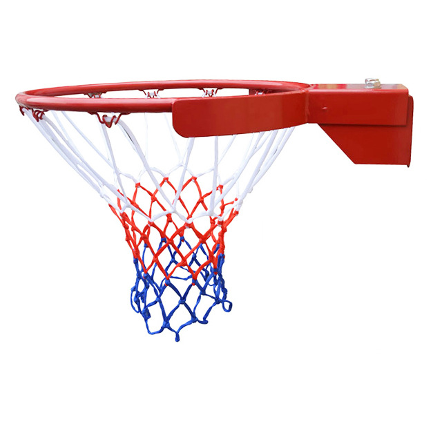 Adultos al aire libre montado en la pared 45cm Dunk reforzado anillo sólido primavera entrenamiento estándar anillo hueco cesta